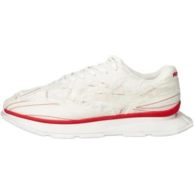 Reebok Kanghyuk X Classic Leather Ltd Comfortabele Veelzijdige Low-Top Hardloopschoenen Heren sneaker Wit Rood RMIA04CC99FAB0010300 42 white