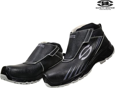 SIR SAFETY OVERPROTECTION Veiligheidsschoenen S3 HEREN Werkschoen Zwart - Glasvezel Neus en Composiet Tussenzool - Antislip SR - Ademend