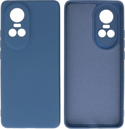 Fashion Backcover Telefoonhoesje - Color Hoesje - Geschikt voor de Oppo Reno 10 5G - 10 Pro 5G - Navy