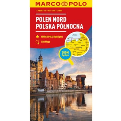 Marco Polo Wegenkaart Polen Noord - Marco Polo Wegenkaart