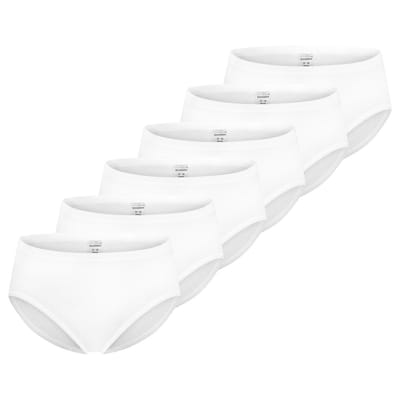 Schiesser Dames heupslip 6 pack Original Classics fijnrib