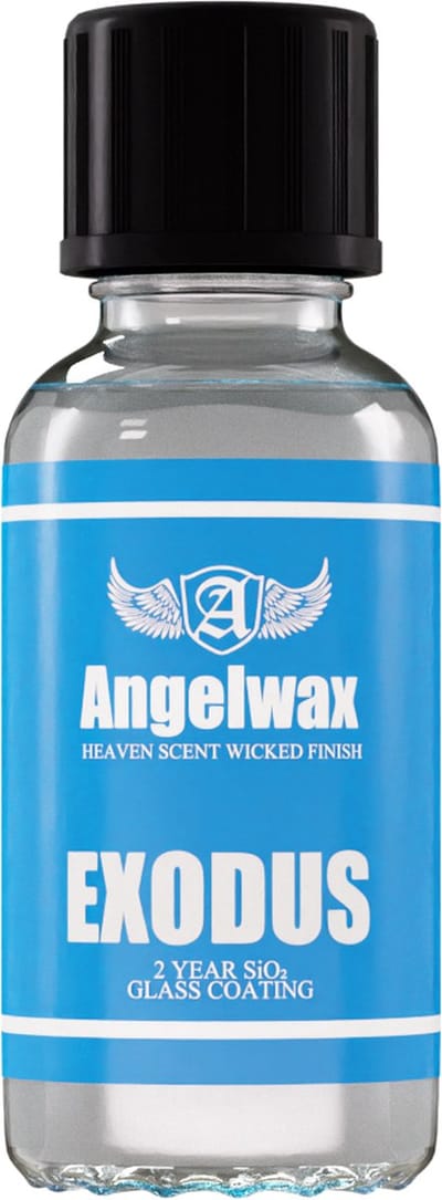 ANGELWAX Exodus - Keramische Ruitencoating 15 ml set - incl. applicator - een professionele keramische Si02 glascoating die chemisch hecht aan glas en tot 2 jaar meegaat