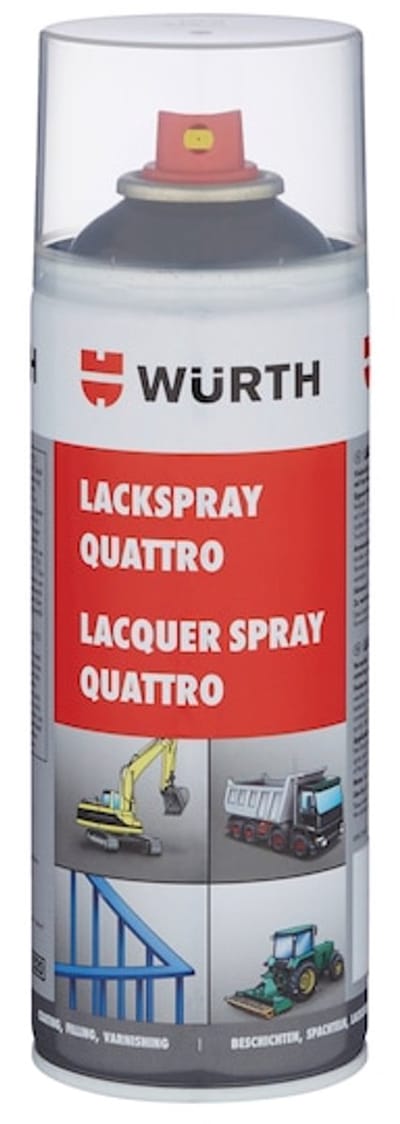 Wurth - Lakspray quattro - laksprayquattro inhoud 400 ml