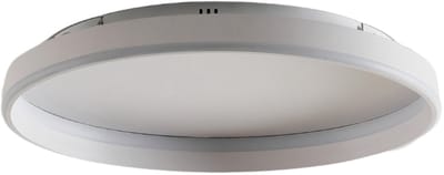Kosilum - Soléane - Plafondlamp - Wit - Aluminium en siliconen