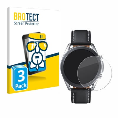 Screenprotector 3 Stuks voor Samsung Galaxy Watch 3 (45mm) Beschermglas transparant