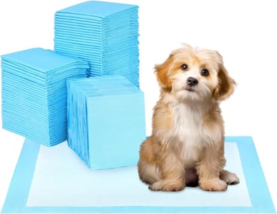 100 Stuks Puppy Training Pads 45x33cm - Hoogabsorberende Matten voor Honden en Kleine Huisdieren