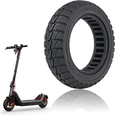 Scooter Banden - Luchtbanden Vervanging - Veilig Rijden - Anti-lek Ontwerp - 9.5 x 2.5 Inch - Zwart