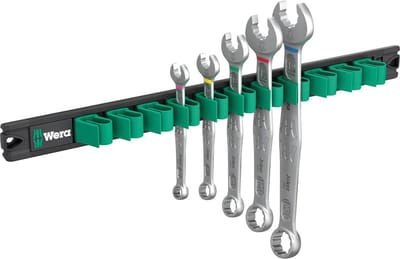 Ringsleutelset 6-Delig met Magneetstrip voor Vastzetten - Stevige Ringsleutels