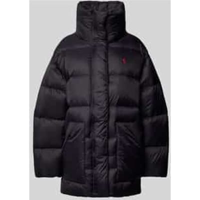 Regular fit donsjack met logo-stitching