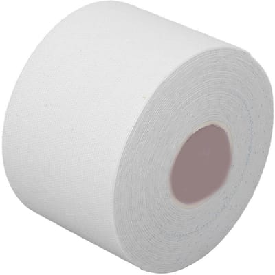 Ruban Musculaire Sportif Enveloppant Auto-Adhésif Imperméable Favorise la Guérison Élastique Kinesiology Tape Rouleau 1.97 white