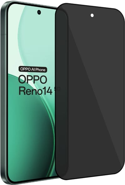 ChiGuard Privacy Screenprotector geschikt voor OPPO Reno 14 5G – Gehard Glas – Anti Inkijk – GuardCover
