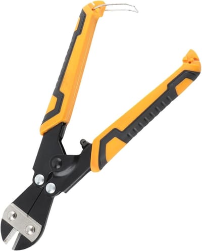 Mini Betonschaar - Draadkabelschaar Tangen - Klus Klussen - Ergonomisch Ontwerp - 8 Inch - Zwart