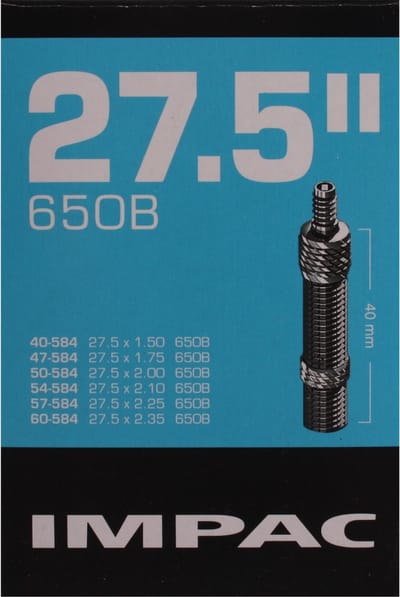 Impac Binnenband 27.5 inch - ETRTO 40/60-584 - Ventiel 40mm - Geschikt voor 27.5x1.50 tot 27.5x2.35