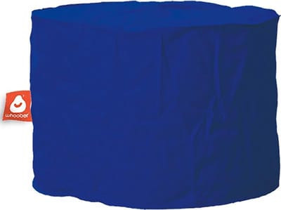 Whoober zitzak poef Rhodos outdoor kobalt blauw - Wasbaar - Voor binnen en buiten