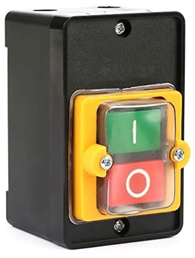 Allecto - Waterdichte Drukknop - Schakelaar - Eenvoudig te Bedienen - 220V 380V - Voor Huishoudelijke en Industriële Apparatuur - 10A