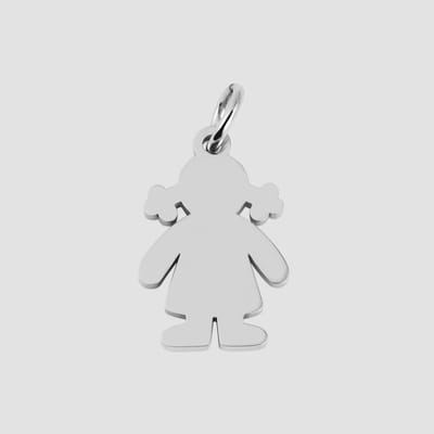 AKZENT Akzent Meisjes hanger Dotty, zilverkleurig, duurzaam