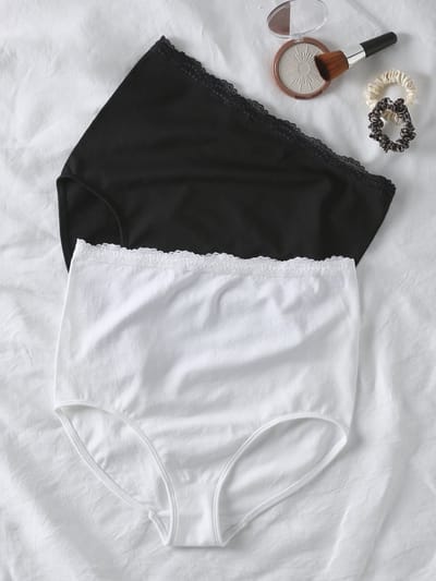 ENVIE DE FRAISE Set met 2 naadloze zwangerschapsonderbroeken met hoge taille ENVIE DE FRAISE