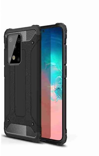 Cityhoesje-Anti Shock – iPhone 11 Pro Max – Backcover hoesje Zwart