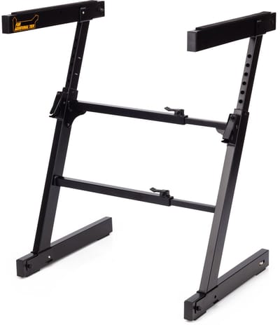 HERCULES Stands HCKS-400B Keyboardstandaard, Auto Lock hoogteverstelling, Z-Style