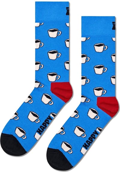 Happy Socks My Cup Of Tea Sock - unisex sokken - blauw - Unisex - Maat: 36 - 40