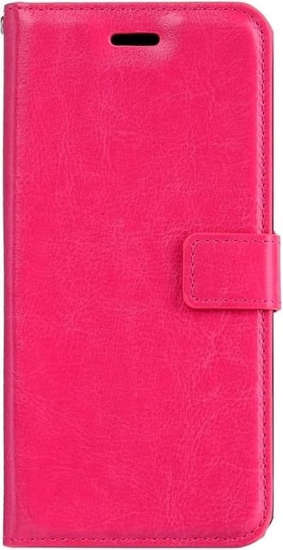 LuxeBass Telefoon Wallet Bookcase voor iPhone 5 / 5C / 5S / SE - Portemonnee telefoonhoesje voor Bankpassen - Kunstleer - Siliconen Houder - Magnetische sluiten- Roze - telefoonhoes - gsm hoes - telefoonhoesjes - telefoonhoes - gsm hoes - gsm hoesjes