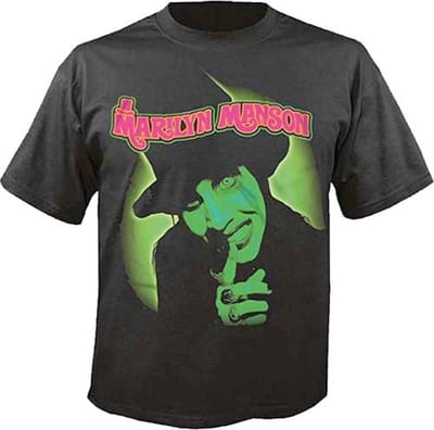 Marilyn Manson - Smells Like Children Heren T-shirt - S - Zwart