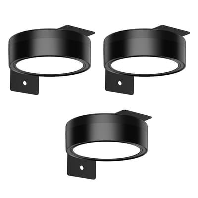 carmdering - Oplaadbare Schilderijverlichting - Wandlamp - Draadloze LED - Fotolijstlamp - Wandlamp - USB oplaadbaar - 3-delige set - Werkt op batterijen - Spot - Geschikt voor decoratieve posters en fotodisplays - Zwart