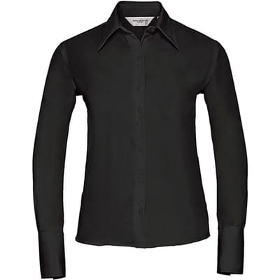 Damesblouse met lange mouwen Russell Athletic Ultimate Non-iron