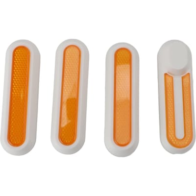Scooter Reflecterende Strip Draagbare Universele Elektrische Scooter Reflector voor Xiaomi Serie M365 PRO white