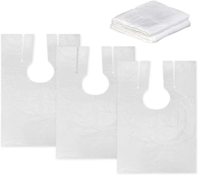 Famanu – kapperscape transparant – Set van 50 waterdichte kapsalonschorten