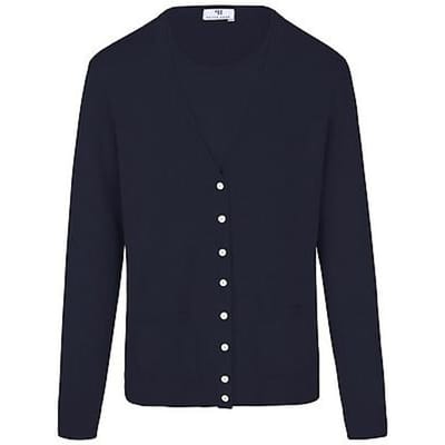 Twinset 100% scheerwol Van Peter Hahn blauw