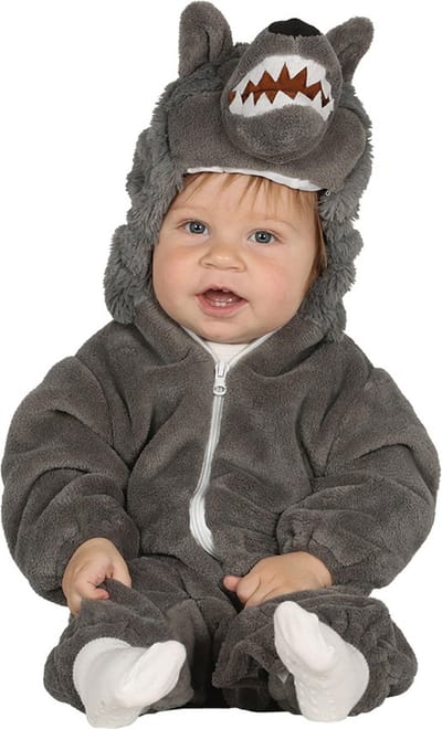 Fiestas Guirca - Baby Wolf (12-18 maanden) - Carnavalskleding - Carnaval - carnavalskleding 2027 - Carnaval kostuum