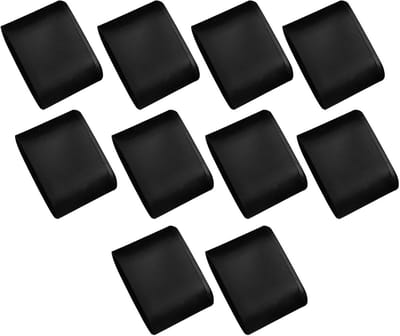 Stoelpoot Beschermers - Vloerbeschermers Meubels - Vloeren Beschermen - Zelfklevend - 15 x 30 mm - Zwart