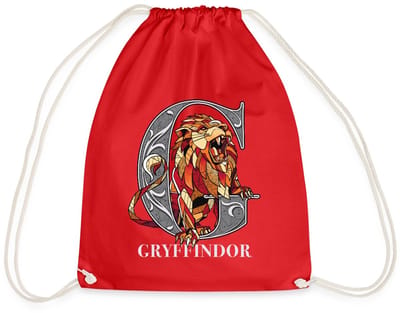 Harry Potter Gryffindor Coat of Arms Monochrome Gymtas