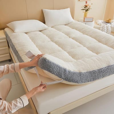 Futonmatras - Vloermatras Logeermatras - Comfortabel Slapen - Ademend en Duurzaam - Opvouwbaar - 03
