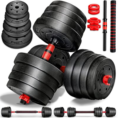 2-in-1 verstelbare halterset - 30 kg