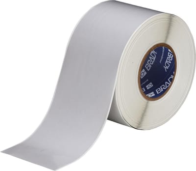 Brady THT-107-413 label polyester mat zilver 101,60 mm x 91,44 m (origineel)