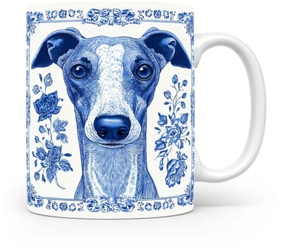 Mok Greyhound Beker voor koffie of tas voor thee, cadeau voor dierenliefhebbers, moeder, vader, collega, vriend, vriendin, kantoor, opa, oma, hond, kerst, sinterklaas, verjaardag