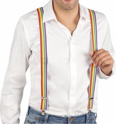 Jumada's Regenboog Bretels - lhbtiq - lgbtq PRIDE broekophouder
