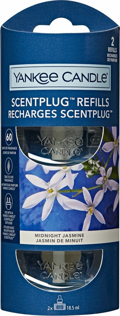 Yankee Candle - Midnight Jasmine - Elektrische Diffuser Navulling - 2 stuks
