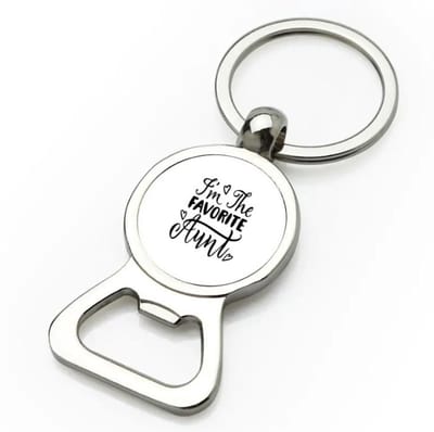 Akyol - favoriete tante flesopener - Tante - uw tante - liefste tante - verjaardag - cadeau - kado - bedankje - 9 bij 3 cm