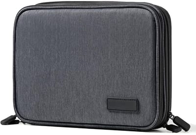 SCH® Kabel Organiser Tas - Organizer Tas - Zwart- 24cm x 5cm x 17cm