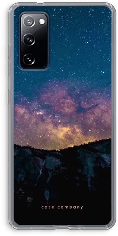 Case Company® - Hoesje geschikt voor Samsung Galaxy S20 FE / S20 FE 5G hoesje - Travel to space - Soft Cover Telefoonhoesje - Bescherming aan alle Kanten en Schermrand