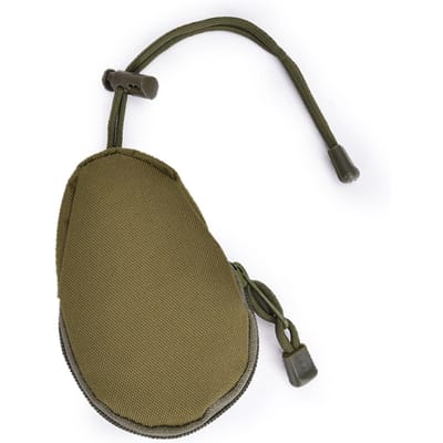 Petite Pochette Molle Mini Porte-clés Portefeuille Zippé Extérieur Militaire Porte-monnaie avec