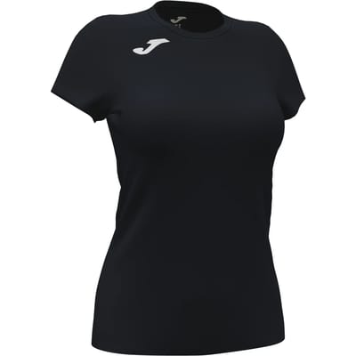 Joma Record Ii T-shirt Met Korte Mouwen Zwart M Vrouw