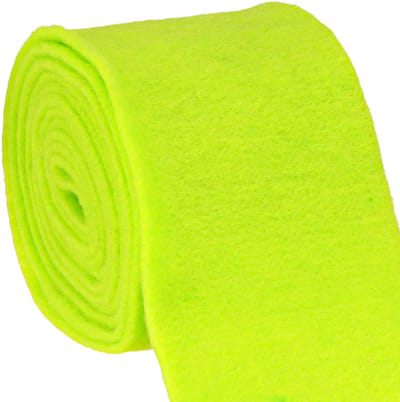 Vilt 15cm breed 5mtr. Fel-groen