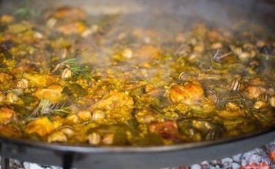 3  SACHETS heerlijke paella kruiden SAZONADOR DE PAELLA met echte saffraan, het geheim van een echte Valenciaanse Paella. Geen kunstmatige ingrediënten en geen zout