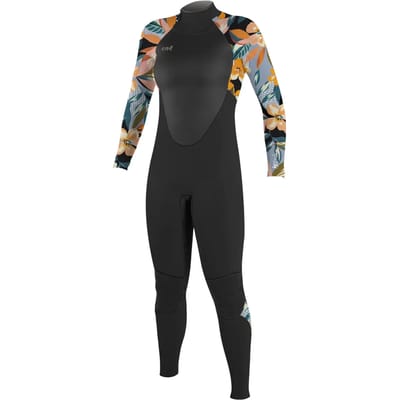 Rugwetsuit met volledige rits voor meisjes O'Neill Epic 5/4