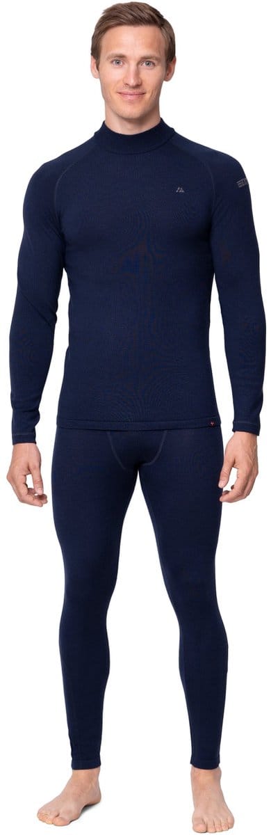 DANISH ENDURANCE Merino Thermoset - Extreme Kou - voor Heren - Donker marineblauw - Maat S