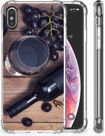 Apple iPhone X | Xs Beschermhoes Wijn
